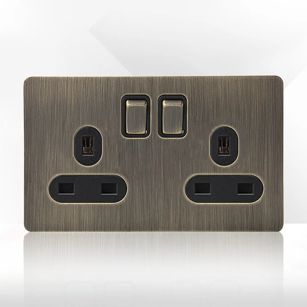 Home Improvement Uk - Soket Panel UK baja tahan karat,