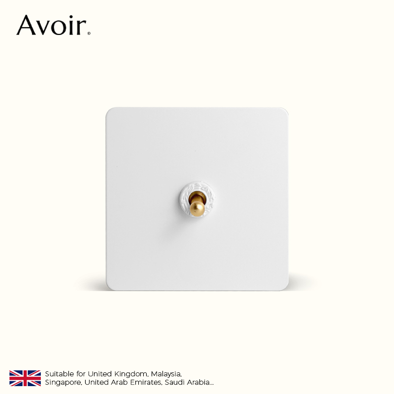 Home Improvement Uk - Avoir Saklar Toggle Panel Soket Dinding