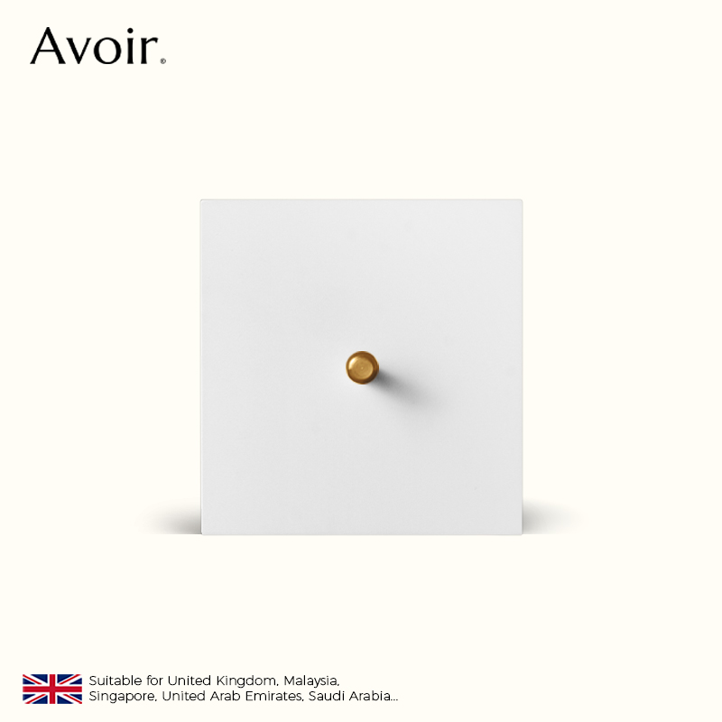 Home Improvement Uk - Sakelar Toggle Avoir Matte Putih 220V