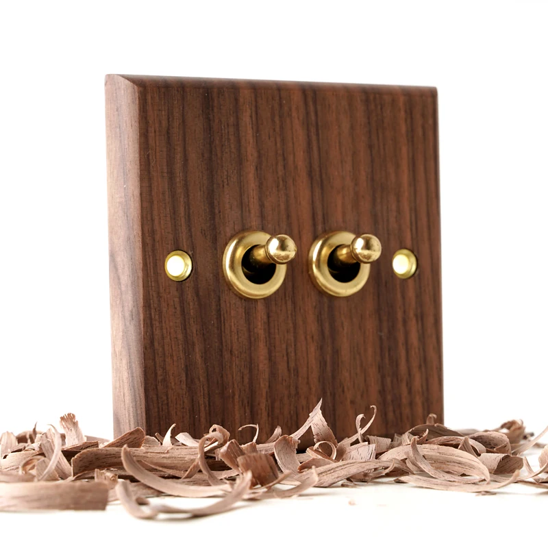Panel Kayu Walnut Hitam Lampu  - Home Improvement Uk ulasan dan harga